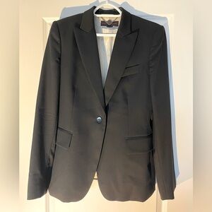 Stella McCartney Classic Black Blazer. Size 46 (Italy) / US 10-12 / L. Like new.